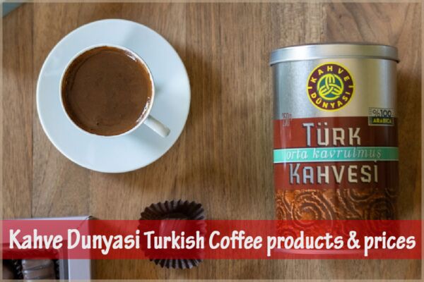 Kahve Dunyasi Turkish Coffee products & prices