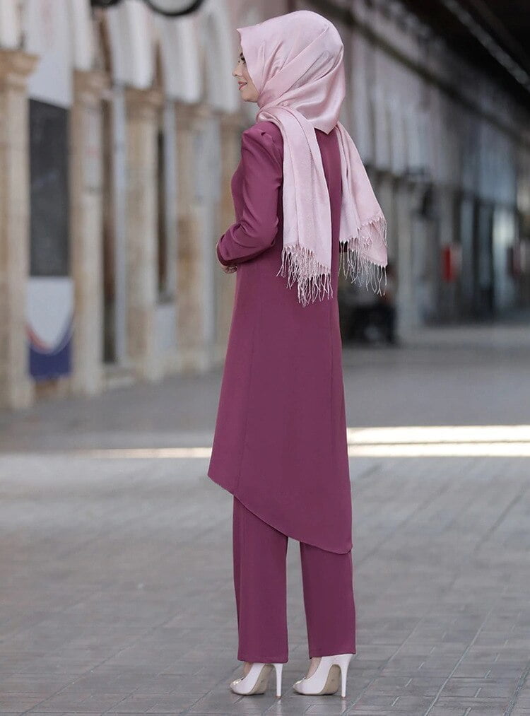 Long Tops Islamic Sets Women Muslim Outfit - I Shop Turkey
