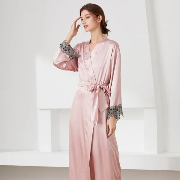 Pin on Wedding sets - satin robe and nightgown