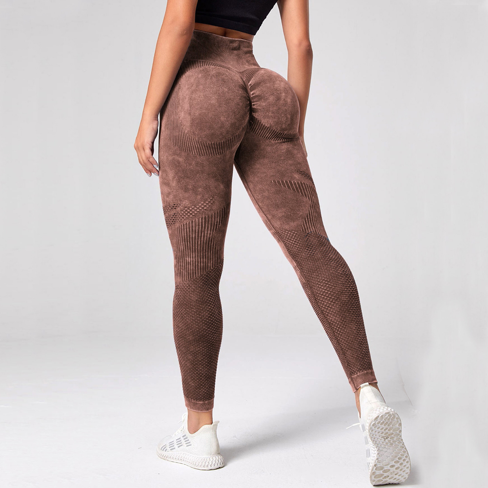 2023 Women Nylon V Butt Yoga Pants High Waist Fitness Workout Gym