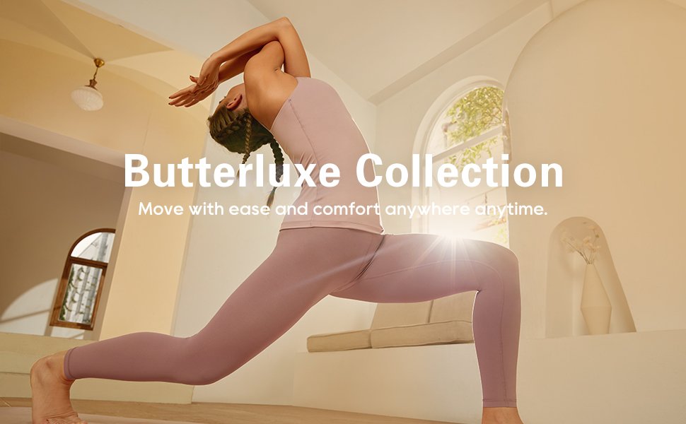 CRZ YOGA Women's Butterluxe Leggings 25 Inches - High Waisted Buttery Soft  Comfort Lounge Leggings