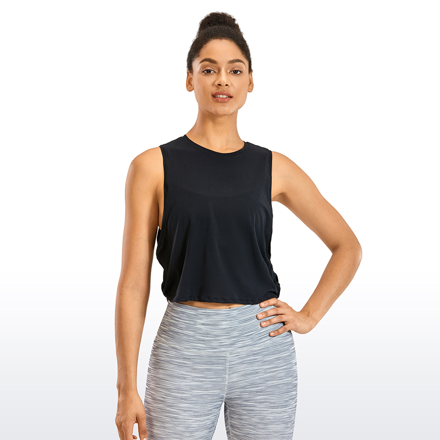 YOGA Tank Cotton Workout Crop Sports Shirt Sleeveless Running Tops - I Shop  Turkey