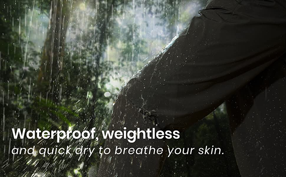 YOGA Joggers Super Lightweight Waterproof Workout Hiking Pants - I