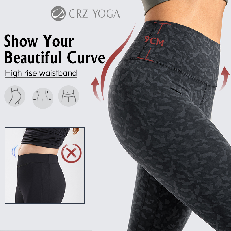 CRZ Yoga Womens Size 14 Black Naked Feeling I Leggings 25 NEW *R009