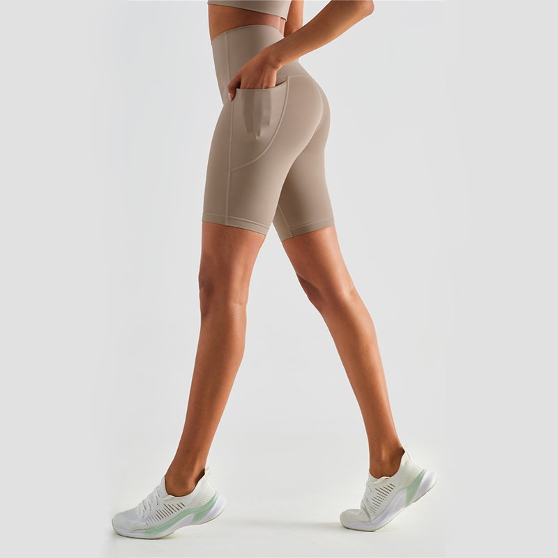 Yoga Shorts Naked Feeling Leggings Workout Pants Gym Short - I Shop Turkey