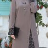 2024 Dubai Abayas Ramadan Robe Two Piece Abaya Set Muslim Fashion Islamic Clothing for Muslim Women Turkish Dresses Prayer Dress