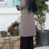 2024 Dubai Abayas Ramadan Robe Two Piece Abaya Set Muslim Fashion Islamic Clothing for Muslim Women Turkish Dresses Prayer Dress - Image 4