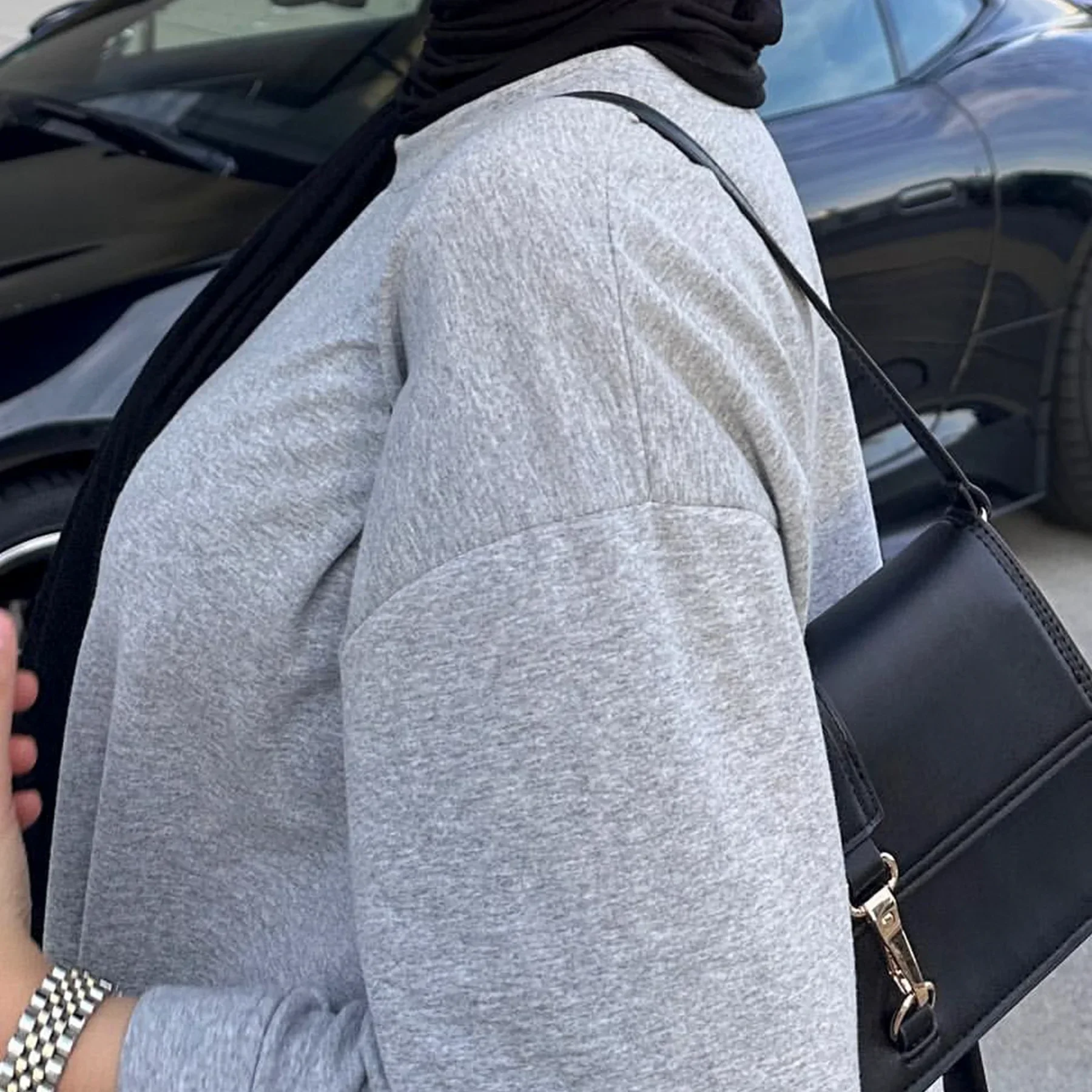 Sweatshirt Abaya Long Dress Women Muslim Daily Wear Plain Simple Islamic Clothing Ramadan Dubai Turkey Casual Hijab Robe Outfits Sweatshirt Abaya Long Dress Women Muslim Daily Wear Plain Simple Islamic Clothing Ramadan Dubai Turkey Casual Hijab Robe Outfits