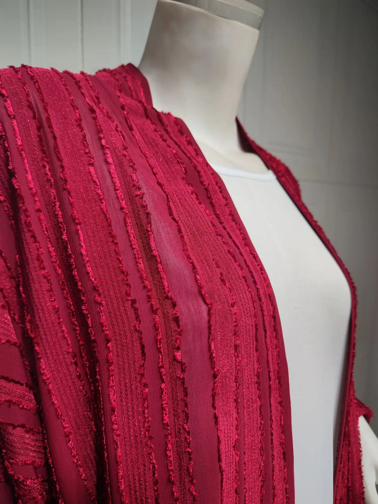 Knit Cardigan Abaya Muslim Coat Women Open Abayas Dubai Islamic Fashion Clothes Ropa Arabe Turkish Tunic Kimono Femme Musulmane