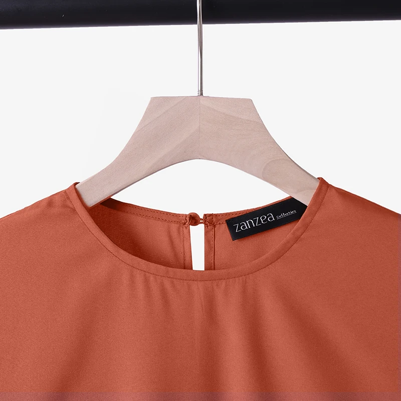 Autumn Muslim Sets Long Sleeve O-Neck turkish Blouse Wide Leg Pant Suit ZANZEA Casual Solid Women Matching Set Ladies Outfits Autumn Muslim Sets Long Sleeve O-Neck turkish Blouse Wide Leg Pant Suit ZANZEA Casual Solid Women Matching Set Ladies Outfits