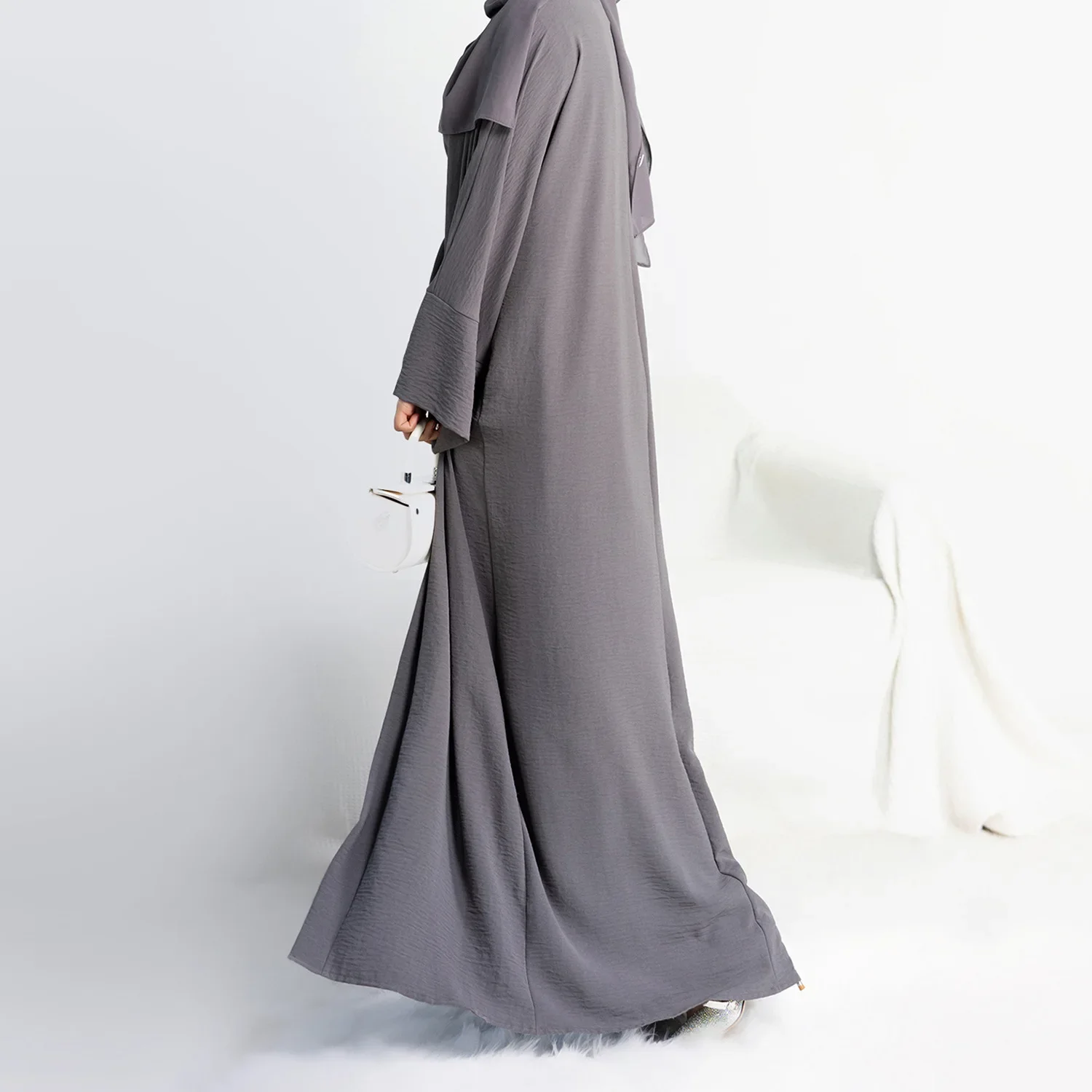 2 Piece Abaya Slip Sleeveless Hijab Dress Matching Muslim Sets Plain Open Abayas for Women Dubai Turkey African Islamic Clothing 2 Piece Abaya Slip Sleeveless Hijab Dress Matching Muslim Sets Plain Open Abayas for Women Dubai Turkey African Islamic Clothing