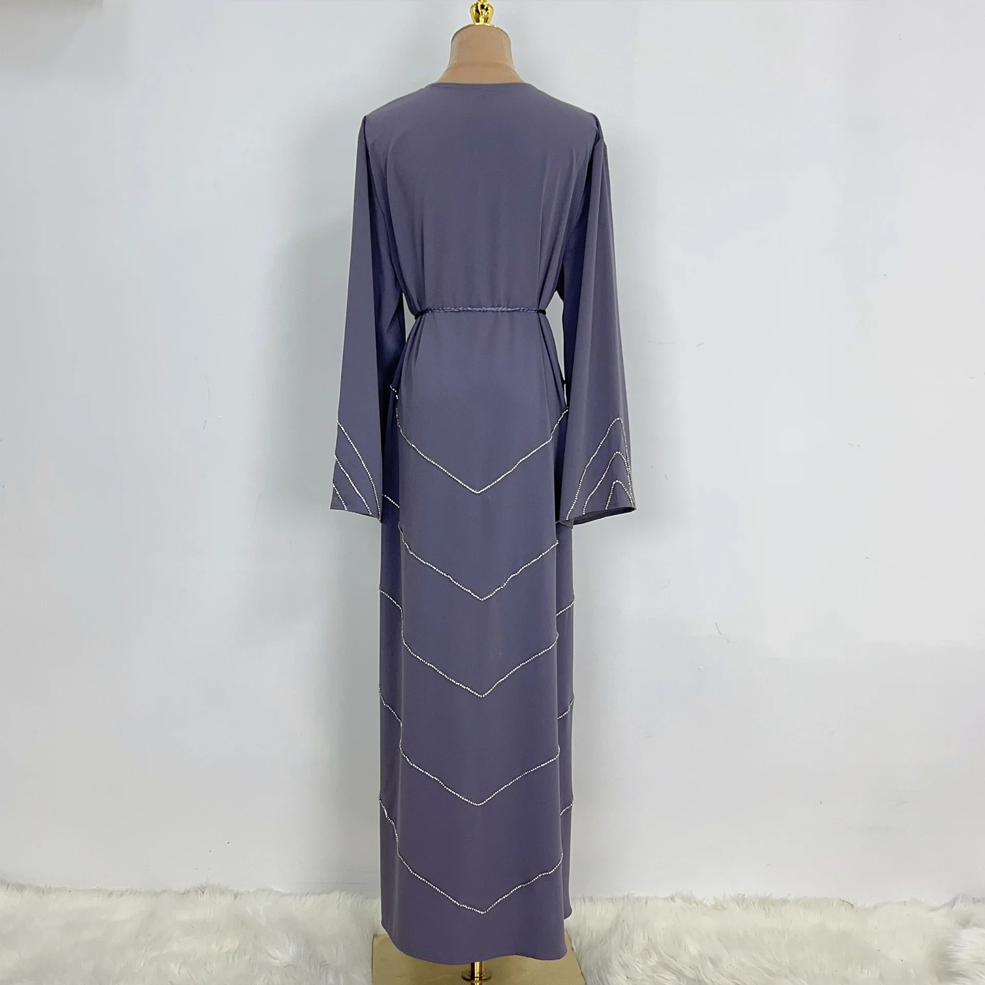 Ramadan Muslim Kimono Abaya Dubai Summer Party Elegant Hijab Dress Beaded Open Abayas for Women Turkey Dresses Islam Kaftan Robe Ramadan Muslim Kimono Abaya Dubai Summer Party Elegant Hijab Dress Beaded Open Abayas for Women Turkey Dresses Islam Kaftan Robe