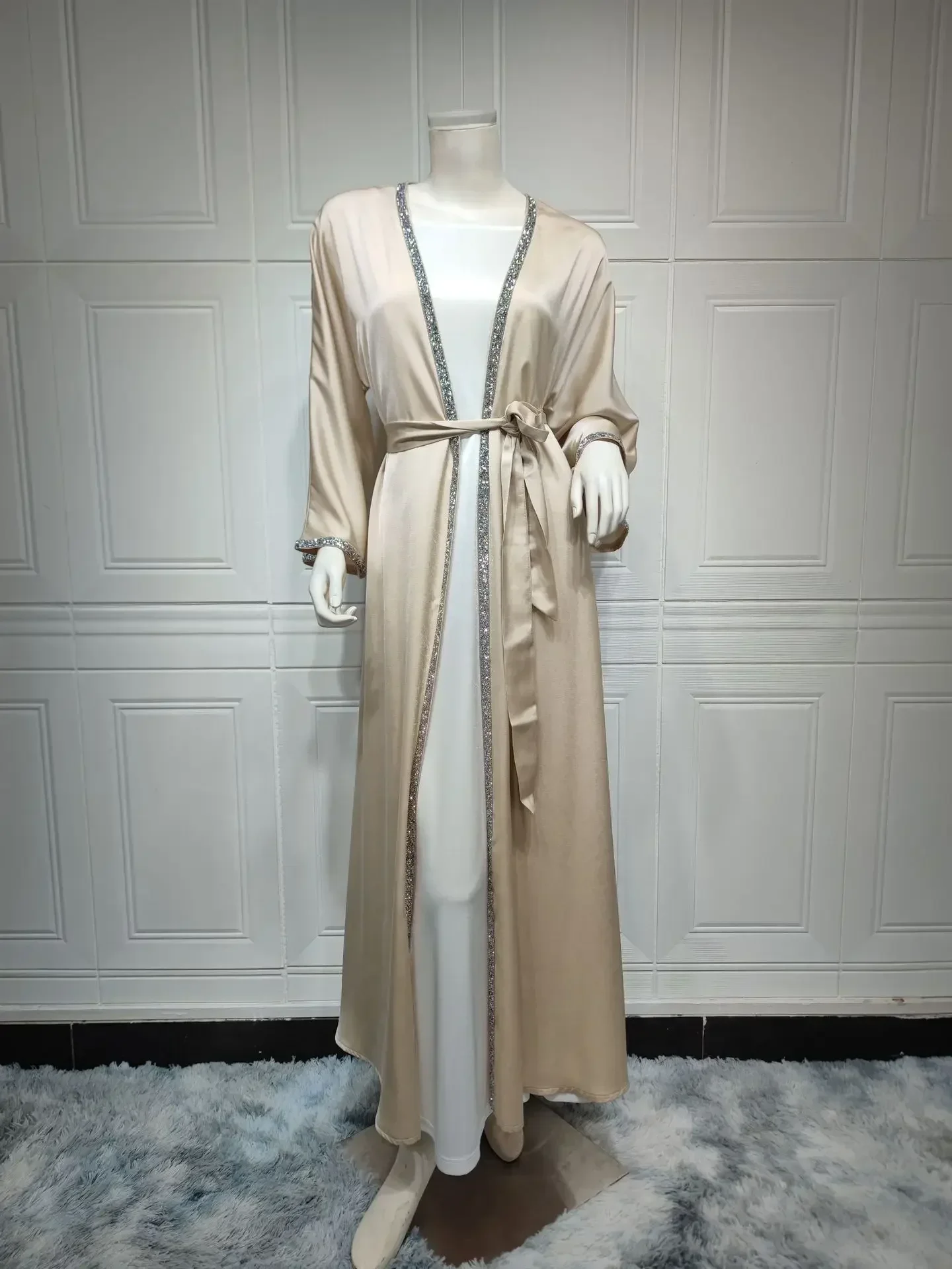 apricot abaya